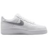 Nike Кроссовки Air Force 1 для скейтбординга Мужские Белые Серебристые FJ4146-134