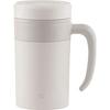 Zojirushi Handle Stainless Steel Tea Tumbler 16 Ounce Off White SE-KAE48WZ