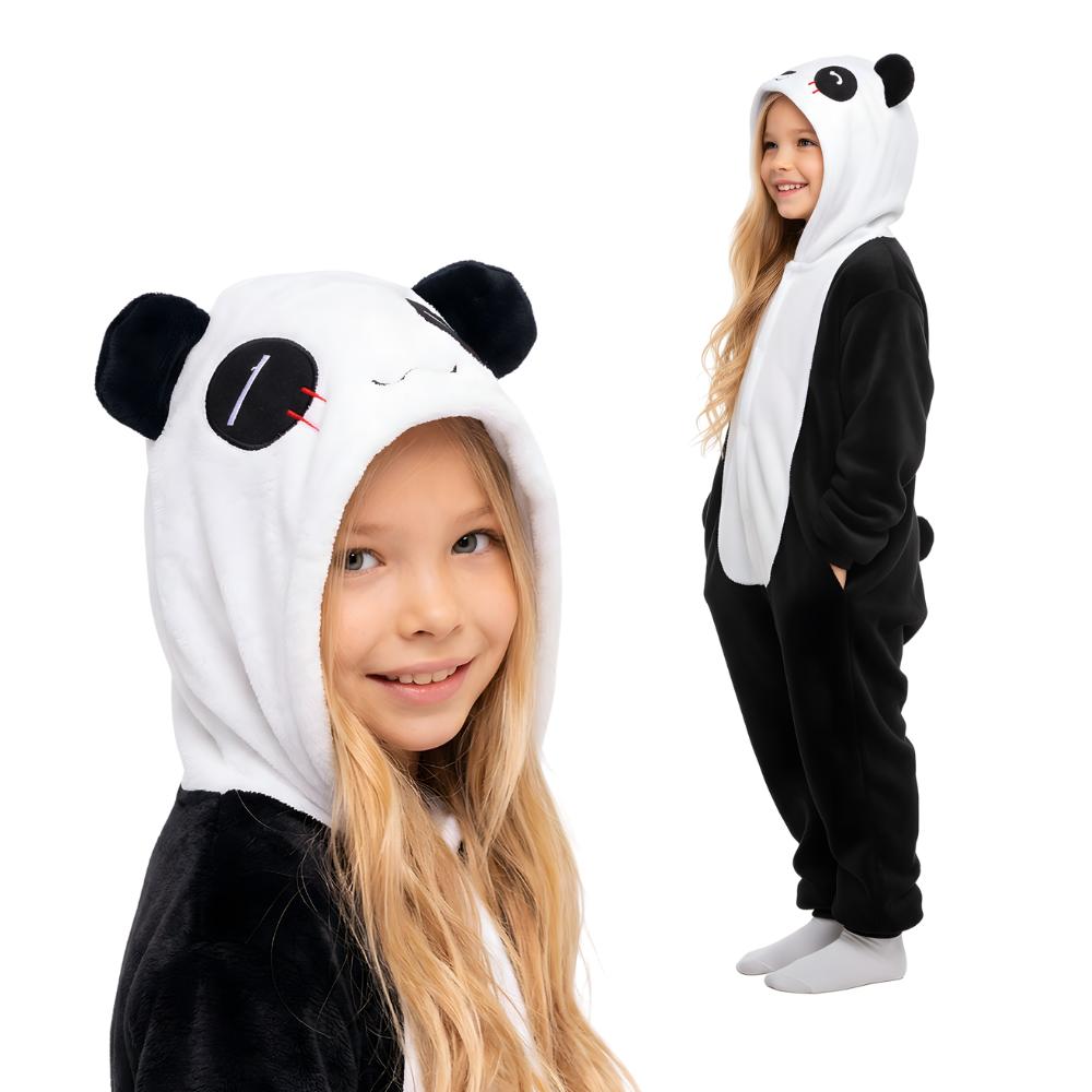 Piżama Onesie Kigurumi Kostium Przebranie Panda Dzieci 105-115Cm