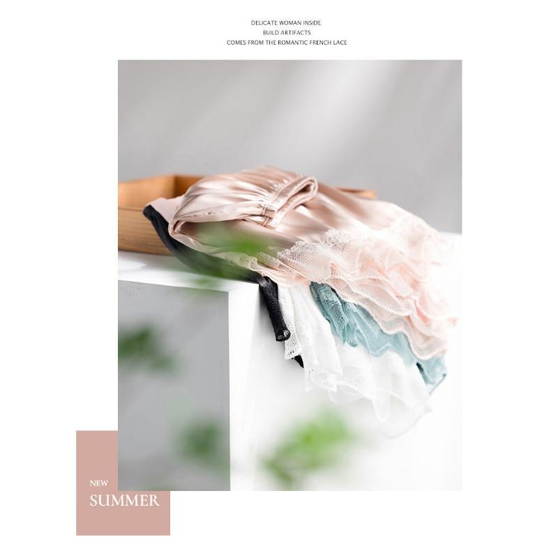 XSafety Pants женские летние тонкие кружевные атласные нераскатанные домашние леггинсы шорты