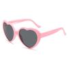Halloween Heart-Shaped Sunglasses Cosplay Party Glasses Cute Beach Shades for Women
