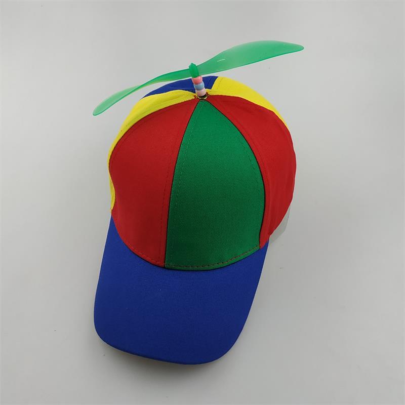 Detachable Propeller Baseball Cap: Sunshade Windmill Duckbill Hat for Spring and Summer