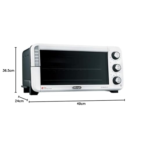 DeLonghi De'Longhi Convection Oven Sfornatutto EO12562J-WN No Uneven Baking Time-saving Preheating Simple Operation 4 Pieces of Toast 5 Types of Cooki