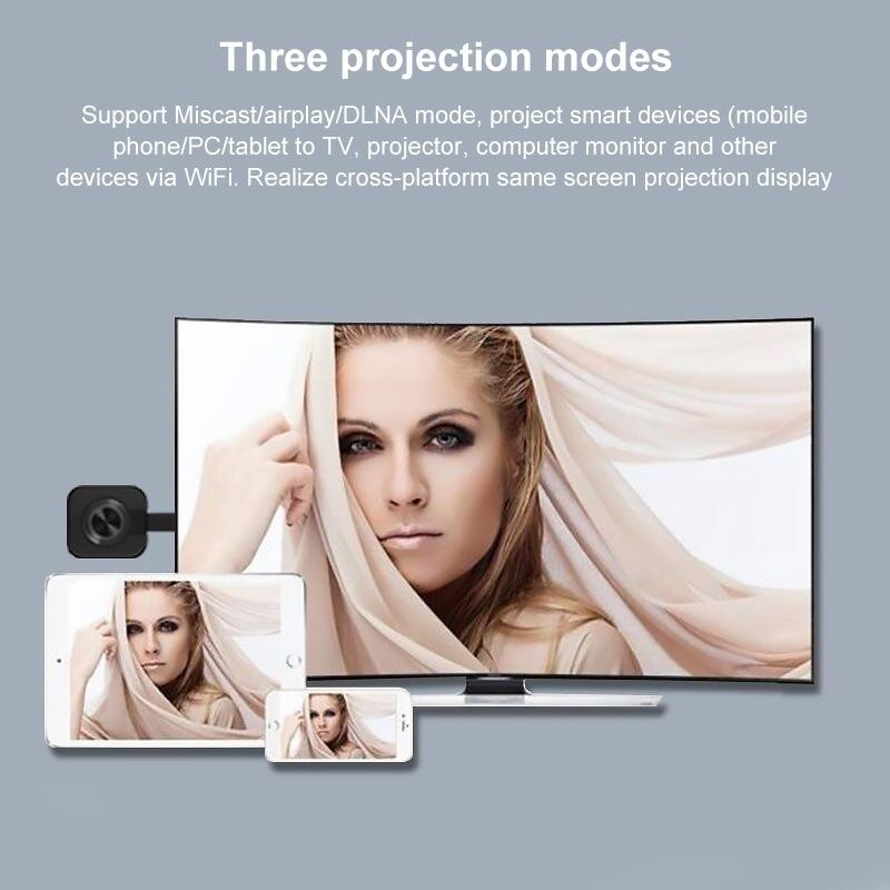 W13 Wireless High-definition Hdmi-compatible Projector Mobile Phone Wifi Screen Display Adapter Mobile Computer Projector