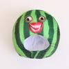 Funny Watermelon Cross-dressing Headwear Hat Plush Fruit Headgear Cartoon Decorative Selfie Props Cosplay Costume Accessories Performance Props