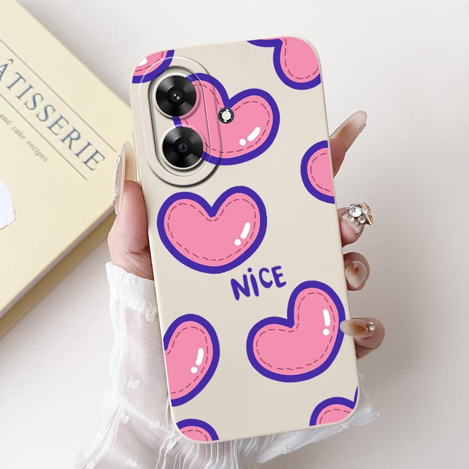 Для Realme Note 60 2024 Модный чехол с рисунком для Realme Note60 4G Мягкие силиконовые противоударные чехлы