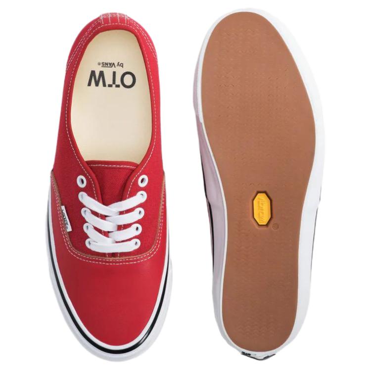 Vans x KITH Authentic 44 Skateboard Shoes Men's Red