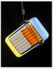 Waterproof Transparent Cigarette Case with Lanyard - Fits 20 Regular Cigarettes, Stylish Storage for Men and Women.
