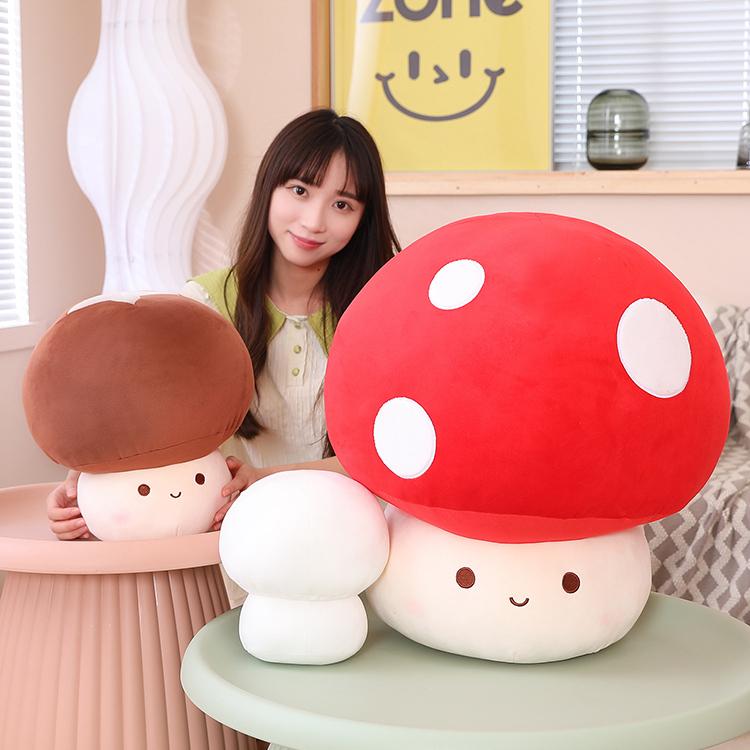 Kawaii Грибные плюшевые куклы, имитация растения, подушка, милые игрушки для домашнего декора, подушка для сна, мягкие мягкие куклы