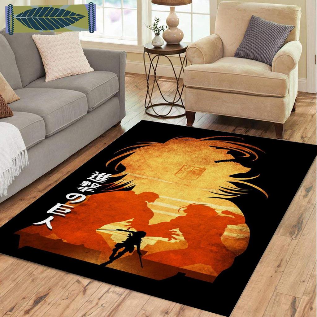 Carpet for Living Room Japanese Anime Bedroom Carpet 3d Printed Large Area Rug Non-slip Floor Mat for Home Decor