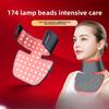 New Photon Rejuvenation Instrument Household Face LED Mask Neck Instrument, Red Light Beauty Silicone Spectrum Neck Instrument