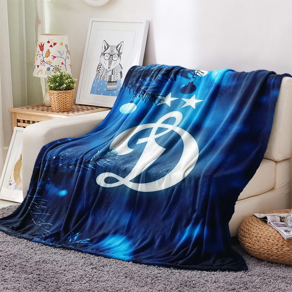 Dynamo Kyiv Flannel Blanket, High quality Comfortable for All Seasons, Home Decor, Warmth and Comfort