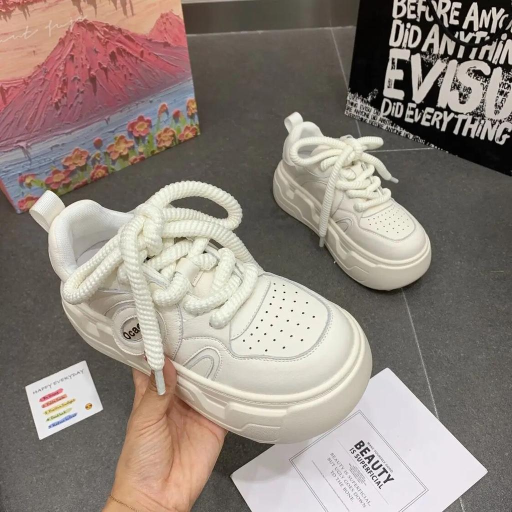 Милые женские кроссовки на платформе, осенние разноцветные повседневные кроссовки, дышащая модная роскошная дизайнерская женская обувь