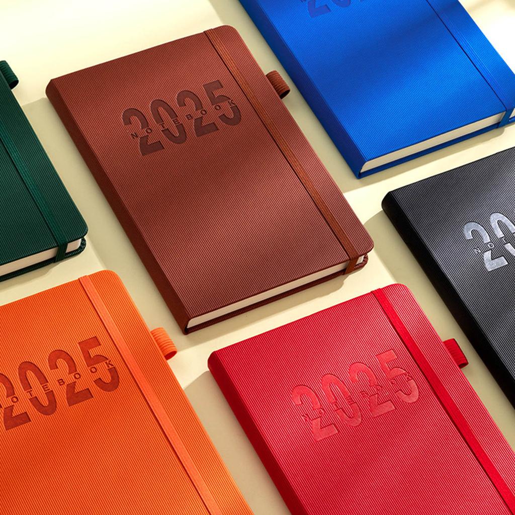 Планировщик 2025 года — еженедельный и ежемесячный планировщик, 2 календаря-планировщика в твердом переплете на 2025 год