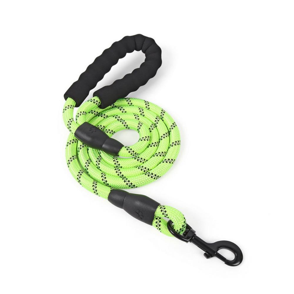 Pet supplies Reflective nylon round dog leash Medium and large dog dog pet leash