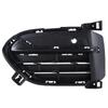Front Left Black ABS Fog Light Grille Cover for Bao Bumper