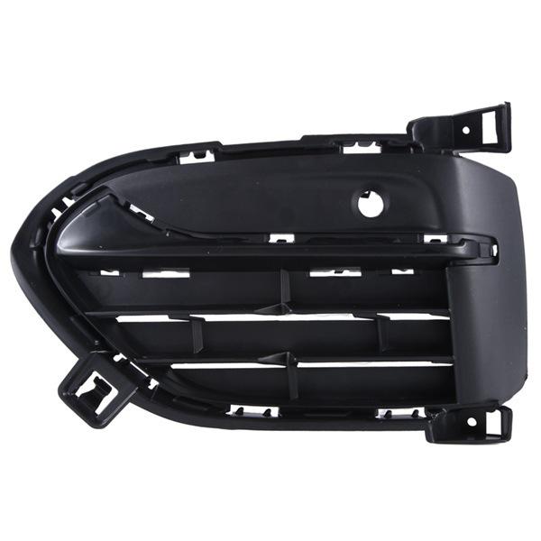 Front Left Black ABS Fog Light Grille Cover for Bao Bumper