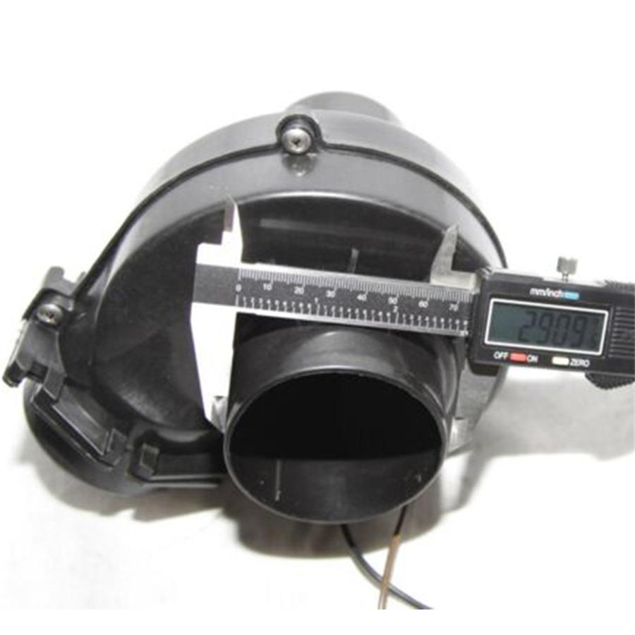 Universal BLACK 3" Electric Turbocharger/Supercharger Cold Air Intake Generator