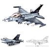 521 шт. 0891 Военный истребитель F16 Набор блоков Модель американского самолета «Сокол» Современная война Строительные блоки Игрушки для детей Кирпичики Подарок
