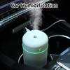 Colorful LED Air Humidifier with 420ml Capacity - USB-Powered Cool Mist & Aroma Oil Diffuser for Home & Office