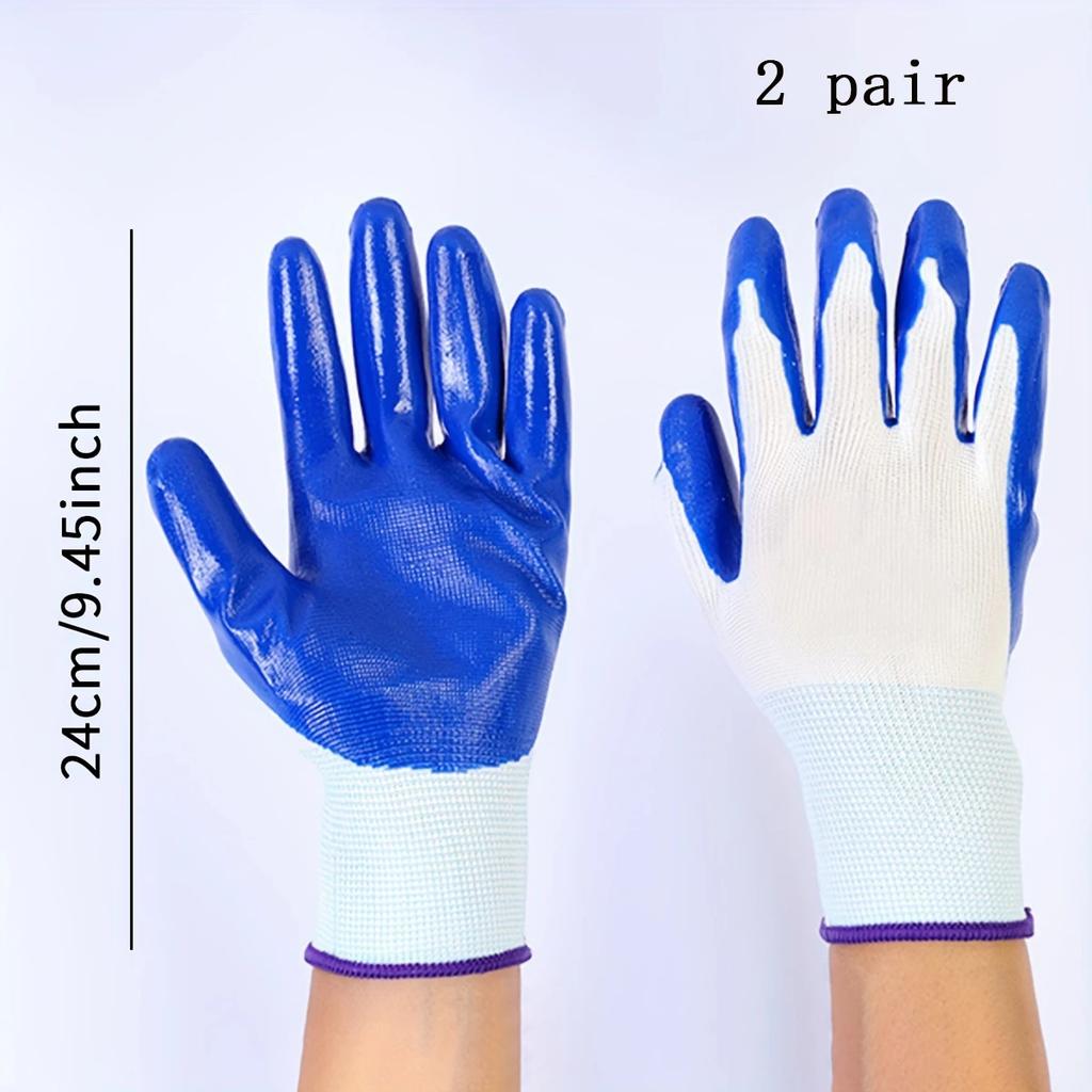 Thin Latex Non-slip Wear-resistant Work Gloves, Rubber Dip Glue Rubber Skin Thickened Thin Gloves, Labor Protection