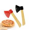 Stainless Steel Axe Pizza Knife Single Wheel Pizza Cutter Creative Kitchen Baking Tool
