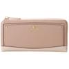 GrandslamEX Samantha и chouette Icon Большой кошелек на молнии, длинный, с простым милым и стильным логотипом из искусственной кожи, женский, подарок, (розовый)