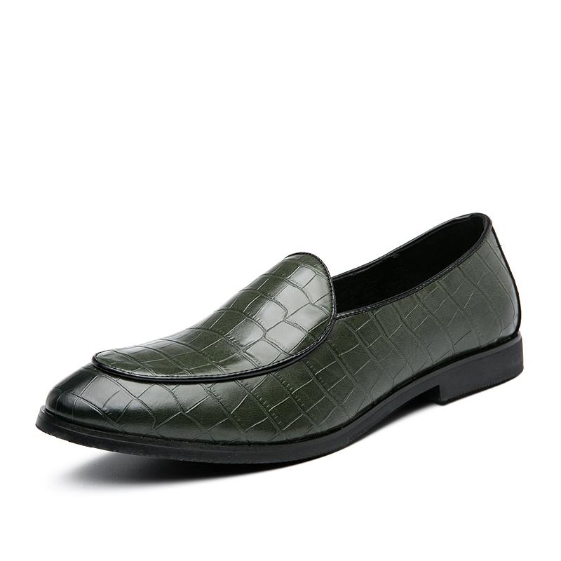 Wedding Italian Dress Footwear Leather Business Red Office Casual Mens Formal Designer Black Loafers Flats Oxfords Shoes for Men