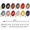 Fashion Candy Color Graceful Faux Leather Belts Dress Strap Thin Skinny Waistband Adjustable Belt