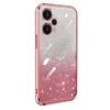 KEYSION Роскошный чехол-бампер с блестками для Xiaomi POCO F5, прозрачный, мягкий ТПУ, противоударная задняя крышка для POCO F5 Pro