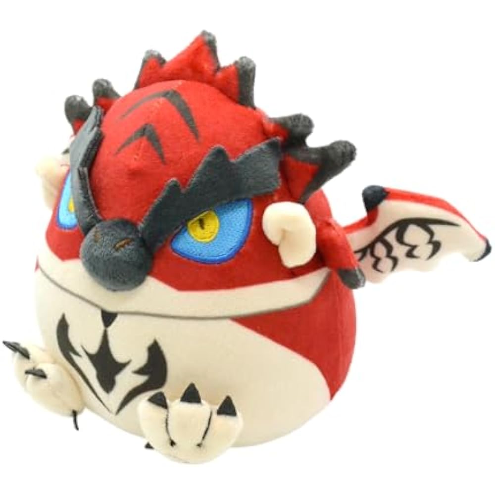 Capcom Monster Hunter Fuwatama Плюшевая игрушка Мини Рио Реус Прибл.. В120 x Ш120 x Г130 мм Изготовлен из Поли...