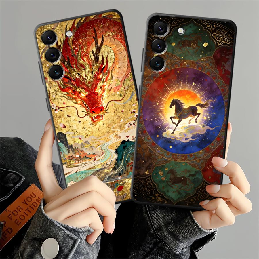 Чехол для Samsung Galaxy A57 A15 A52 A36 A05 A06 A55 A73 A51 A23 A53 A17 A37 A25 A16 Чехол для телефона A13 A70 A41 A50 A12 Мультяшный Крутой
