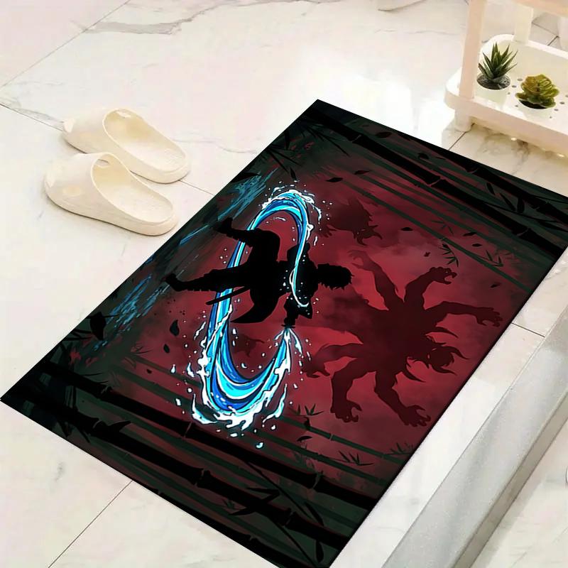 1Pc Shadow Escape Fantasy Rug, Office Carpet Indoor Outdoor Doormat, Non-Slip, Comfortable, Living, Christmas Halloween, Xmas Gift S1742