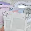 15 шт. Стильные серебристые скрепки в форме звезды для декора и организации