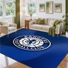 Rangers FC Design Crystal Velvet Rug Soft Decorative Mat for Bedroom Entrance