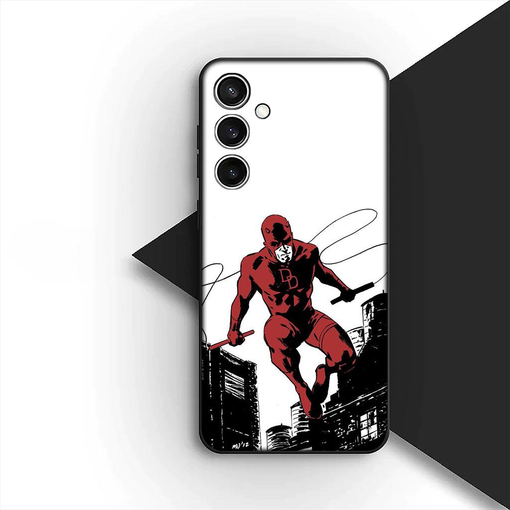Чехол для телефона для Xiaomi Redmi Note 14 13 Pro Plus ProPlus 14C A4 13C Pro+ 5G Корпус Мягкий чехол Обои Сорвиголова Marvel Постер
