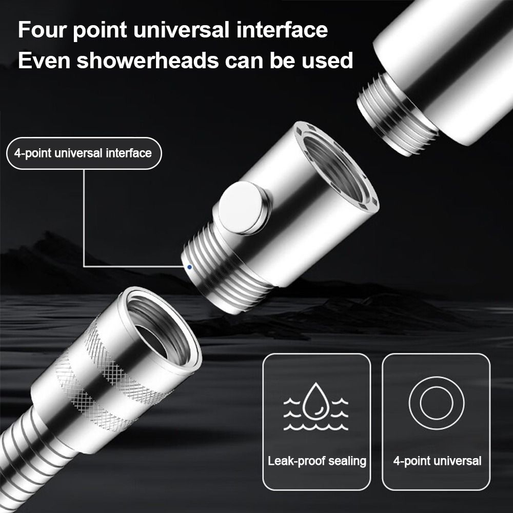 Water Flow Control Shower Flow Stop Valve One-Button Shower Head Control Switch  Shower Accessories