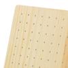 Wooden Pegboard Display Stand Jewellery Rack Organizer Earring for Selling