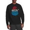 Sesame Street Unisex Adult Cookie Monster Christmas Sweatshirt