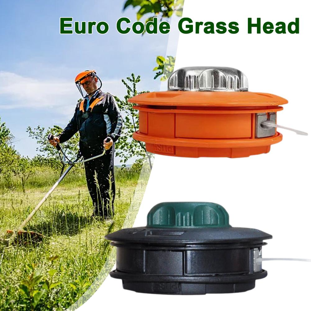 Automatic Grass Trimmer Head for Gasoline Garden Machinery Brush Cutter, Universal Fit String Trimmer Head Replacement Bump Head