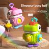 Новый детский пазл-динозавр, ручной мяч, многофункциональная шестигранная вращающаяся забава, детская когнитивная игрушка для раннего развития