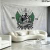 Iğdır FK duvar kağıdı Wall Tapestry Aesthetic Wall Hanging Printed Fabric Blanket Decorative Tapestries for Bedroom Living Room Home Decor
