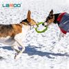 LaRoo Плюшевая собака Зубочистительная жевательная игрушка Прочная для маленьких круглых фрисби 18 см Снятие стресса и средняя для интеллекта питомца Плавающая тренировочная игрушка, Собаки,