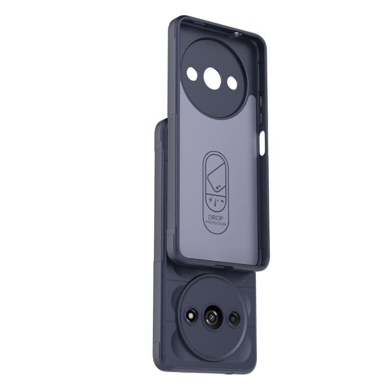 Для Xiaomi Poco C61 задняя крышка телефона чехол мягкий жидкий силикон противоударный защитный чехол Funda Coque