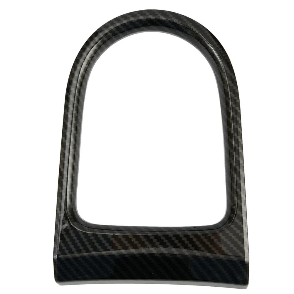 Накладка на панель коробки передач из АБС-пластика с отделкой из углеродного волокна для автомобиля Ford Mustang 2015 2016 2017 2018