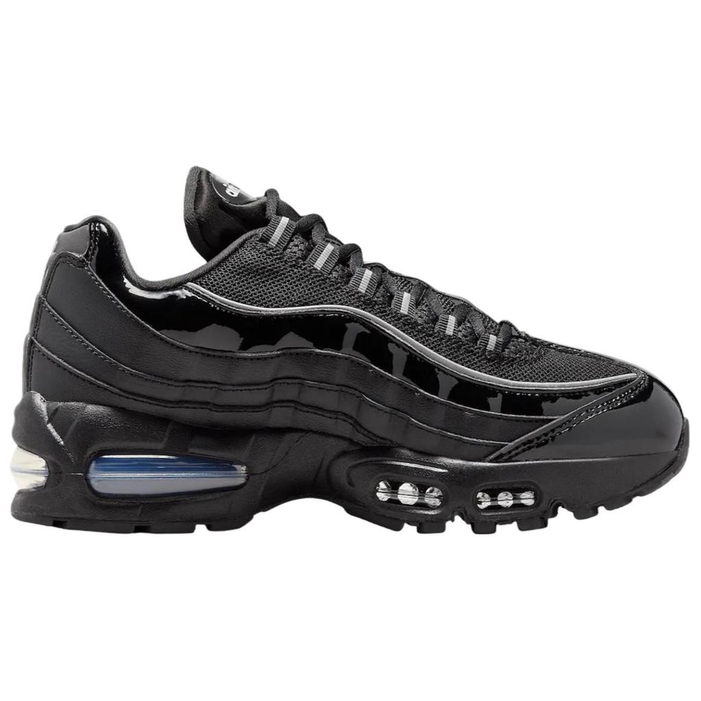 Nike Кроссовки женские Air Max 95 OG Черный лак Серебристый светоотражающий Белый металлик Серебристый IB6397-001