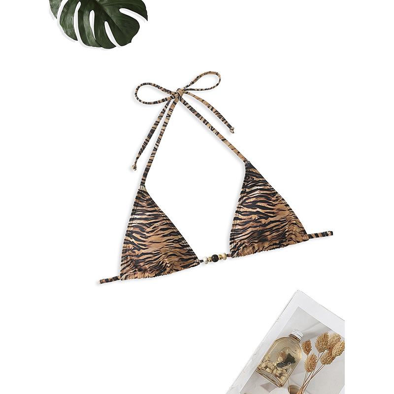 Бикини леопардовый купальник бандажная купальная одежда сексуальные костюмы купальники с высокой талией треугольный купальный костюм летний бикини