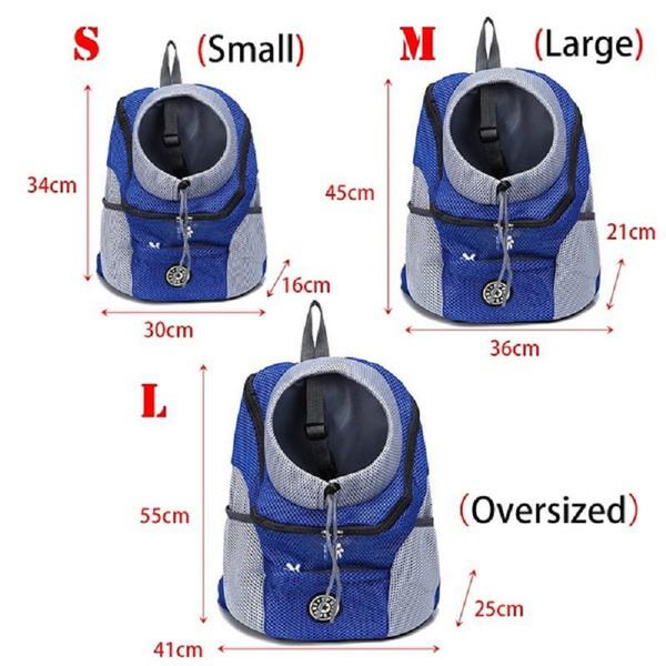 Переноска для домашних животных Рюкзак для домашних животных Портативная дорожная сумка Передняя сумка для домашних животных Сетчатая сумка на открытом воздухе Туризм Голова на двойное плечо Спортивная сумка
