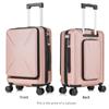 New Travel Suitcase Rolling Luggage Wheel Business Front Opening with Computer Case Trolley Luggage Carry On Small Suitcase