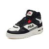 Fila Teratach Ткань Синтетическая кожа Модные Универсальные Высокие Ретро Баскетбольные Кроссовки Женские кроссовки Черные Белые F12W111211FBW